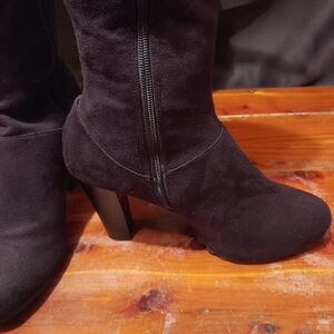 Dexter 9 Womens Black Knee High Boots